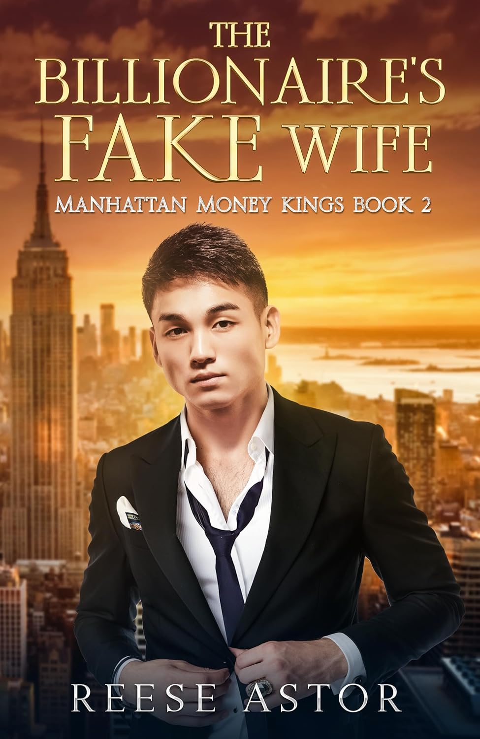 The Billionaire's Fake Wife by Reese Astor, cover